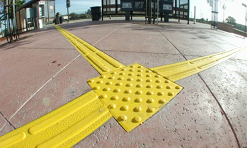 Detectable Directional ADA Tile